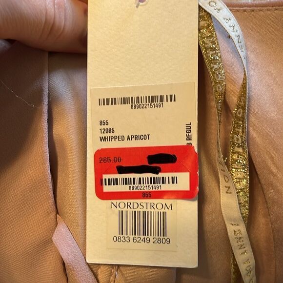 Jenny Yoo Collection Bridesmaid Chiffon Maxi Dress Blush - Picture 7 of 9